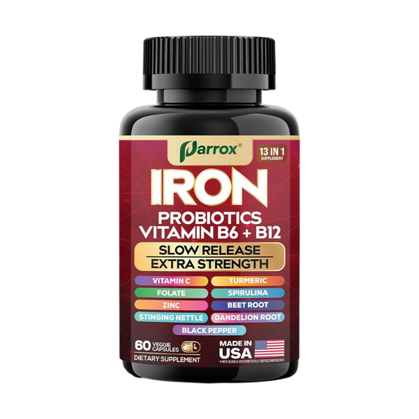 Gentle Iron Complex - Slow-Release with Probiotics & Plant Power