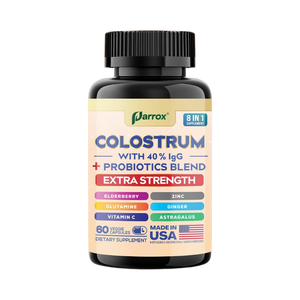 Grass-Fed Colostrum Capsules - 40% IgG Immune Support Complex