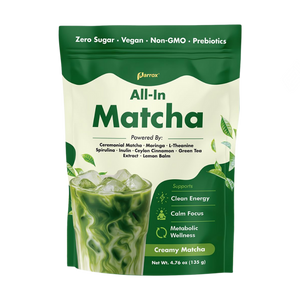 8-in-1 Ceremonial Matcha Latte - Japanese Matcha + Superfoods Blend