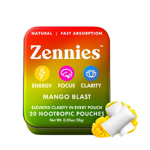 Clean Caffeine Energy Pouches (Nicotine-Free Nootropics)