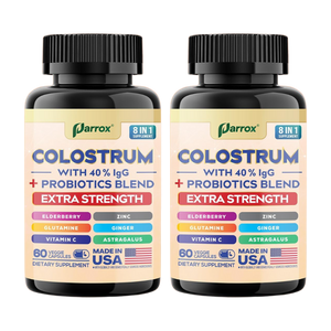 Grass-Fed Colostrum Capsules - 40% IgG Immune Support Complex