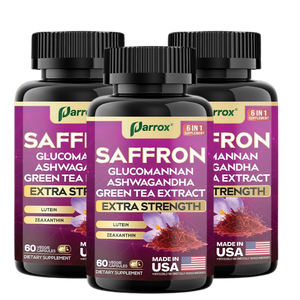 Premium Saffron Complex - 6-in-1 Mood & Vision Support (2-Month Supply)