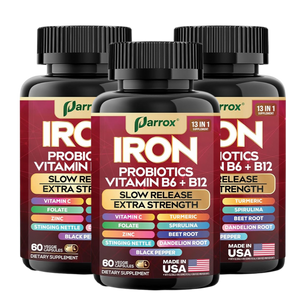 Gentle Iron Complex - Slow-Release with Probiotics & Plant Power