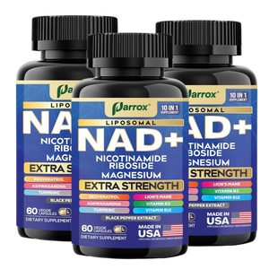 NAD+ Cellular Energy Booster - 10-in-1 Anti-Aging Formula