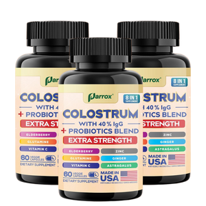 Grass-Fed Colostrum Capsules - 40% IgG Immune Support Complex