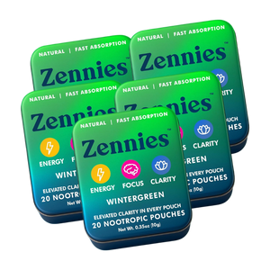 Clean Caffeine Energy Pouches (Nicotine-Free Nootropics)