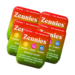 Clean Caffeine Energy Pouches (Nicotine-Free Nootropics)