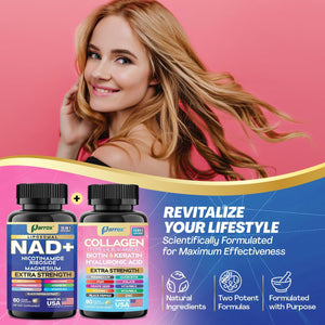 Forever Young Anti-Aging Set - NAD+ & Collagen