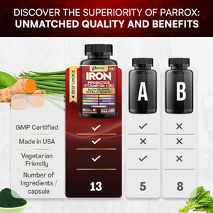 Gentle Iron Complex - Slow-Release with Probiotics & Plant Power