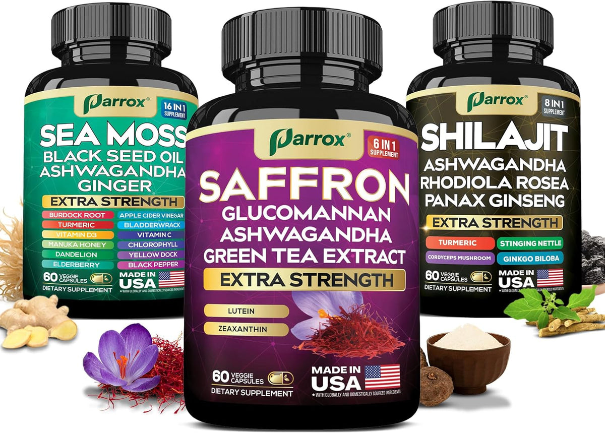 Elite Vitality Trio - 27 Unique Ingredients for Total Wellness