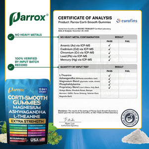 Corti-Smooth Stress Relief Gummies - Ashwagandha + L-Theanine Blend