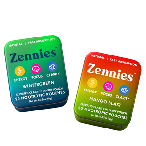 Clean Caffeine Energy Pouches (Nicotine-Free Nootropics)